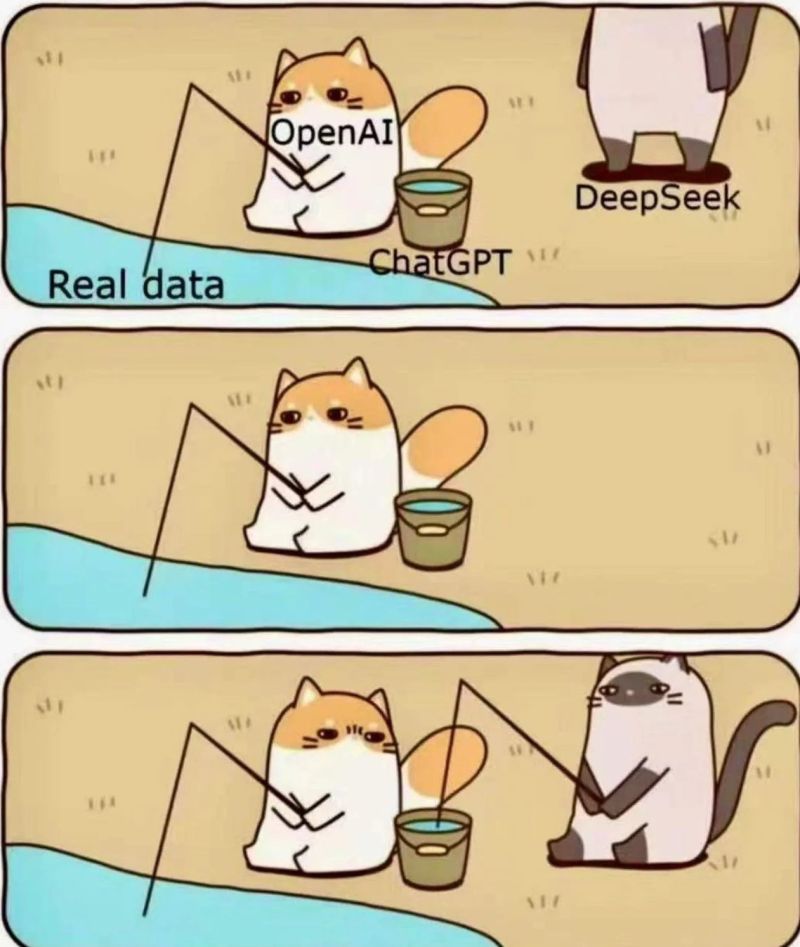 DeepSeek OpenAI Meme